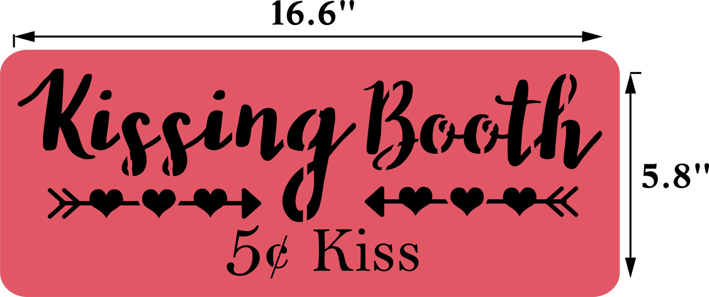 Kissing Booth | JRV Stencils