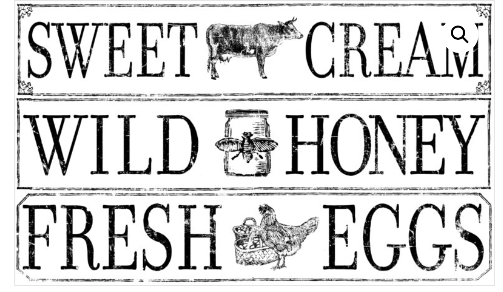Farm Fresh Signage Transfer