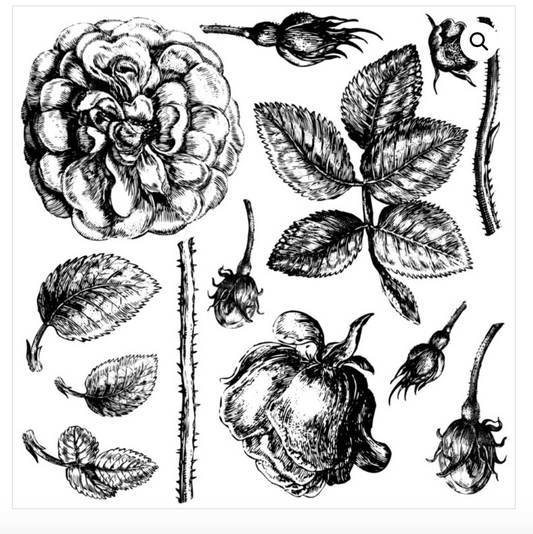 Lady of Shallots Stamp