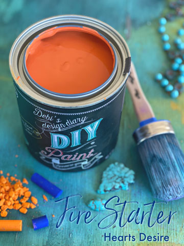 Fire Starter DIY Paint