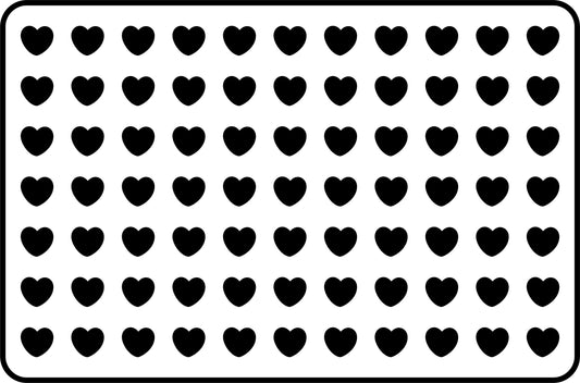 Hearts | JRV Stencils