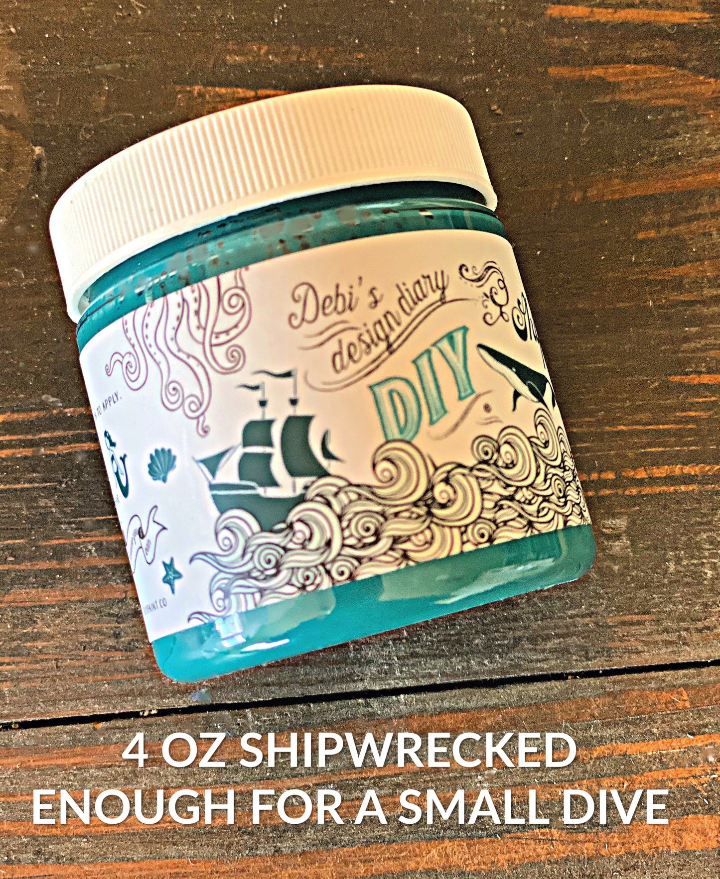 DIY Verdigris Patina Wax AKA Shipwrecked